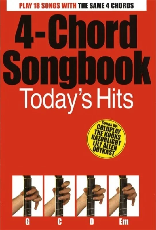 4 Chord Songbook Todays Hits (Softcover Book)