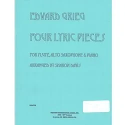 4 Lyric Pieces – Flute, Alto Sax, and Piano