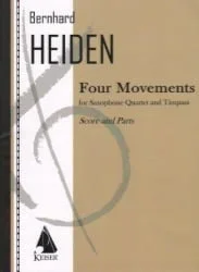 4 Movements – Sax Quartet SATB and Timpani