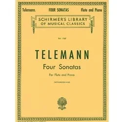 4 Sonatas – Flute and Piano