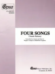 4 Songs – Clarinet and Piano