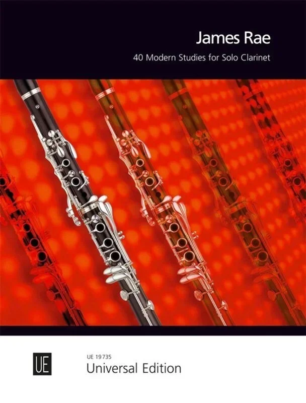 40 Modern Studies Solo Clarinet (Softcover Book)