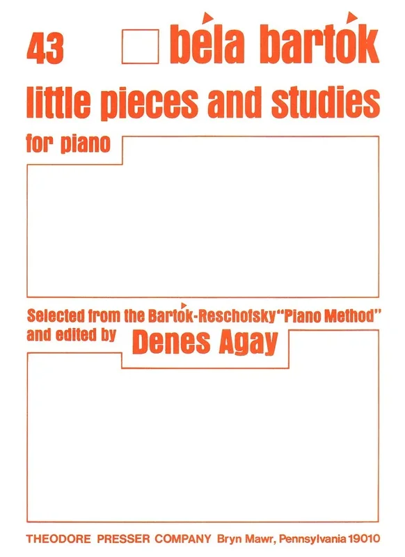 43 Little Pieces and Studies