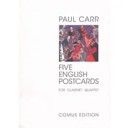 5 English Postcards – Clarinet Quartet