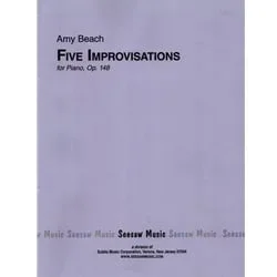 5 Improvisations Op 138 – Piano