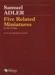 5 Related Miniatures – Violin Duet