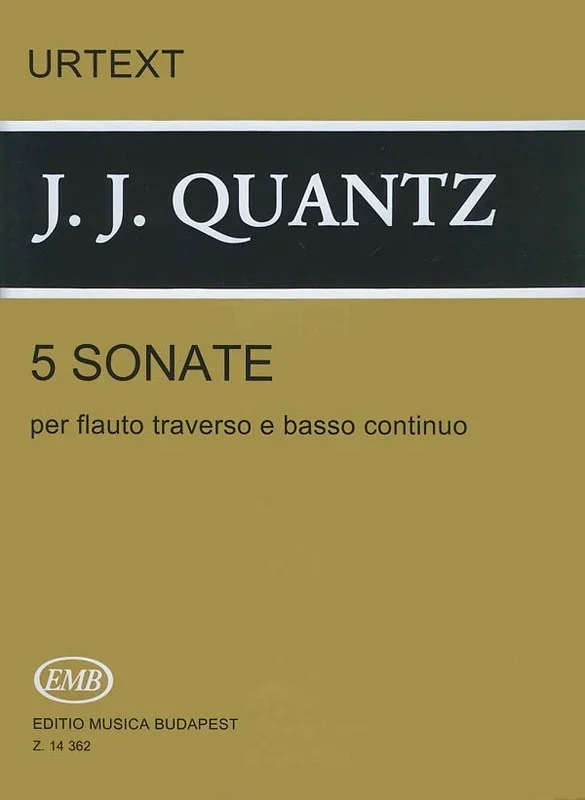 5 Sonatinas For Flute and Basso Continuo
