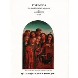 5 Songs, Op.59 – Baritone Voice and Piano