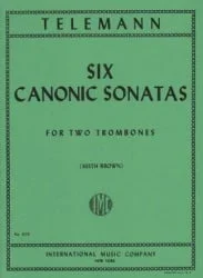 6 Canonic Sonatas – Trombone Duet