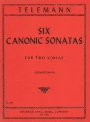 6 Canonic Sonatas – Viola Duet