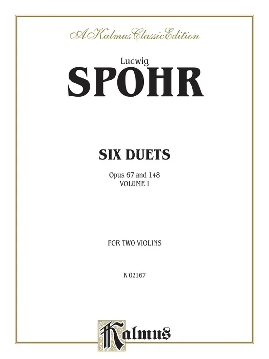 6 Duets Book 1 For 2 Violin