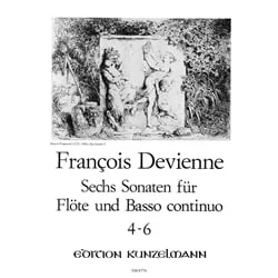 6 Flute Sonatas, Vol. 2 (Nos. 4-6) – Flute and Piano