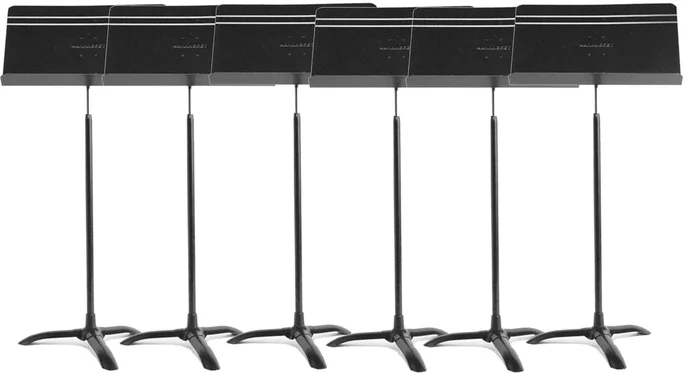 6 Pack Manhasset 48 Symphony Music Stands