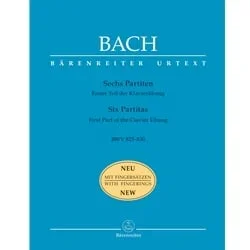 6 Partitas BWV 825-830 (Fingered) – Piano