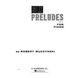 6 Preludes, Op. 6 – Piano