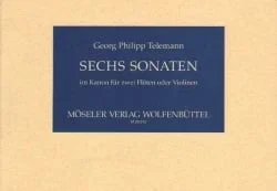 6 Sonatas in Canon, Volume 2 – Flute (or Violin) Duet