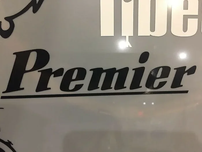 60’s – 70’s Premier Black Replica Logo Vintage Replacement Sticker (Hi Quality 3M vinyl!)