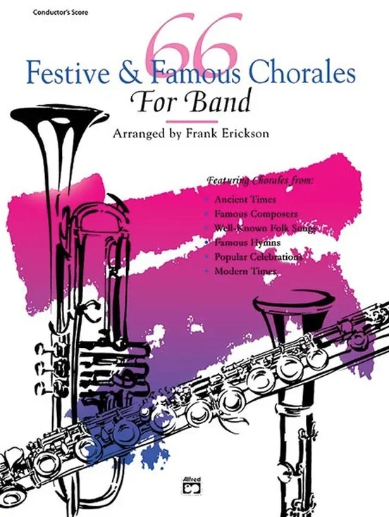 66 Festive And Famous Chorales Conductor Score