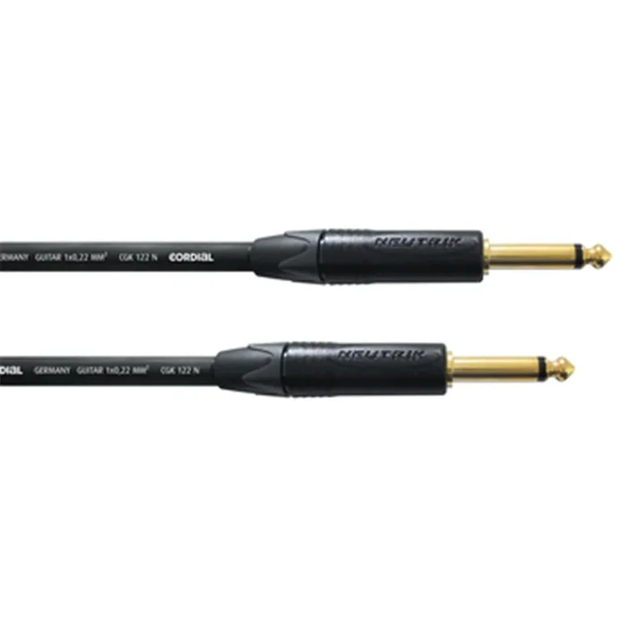 6M PLUG/PLUG 6.3MM MONOGOLD