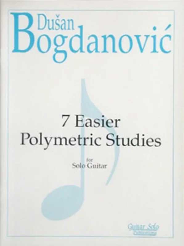 7 Easier Polymetric Studies Guitar Book