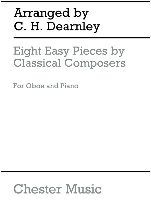 8 Easy Pieces Oboe/Piano Dearnley(Arc) (Softcover Book)