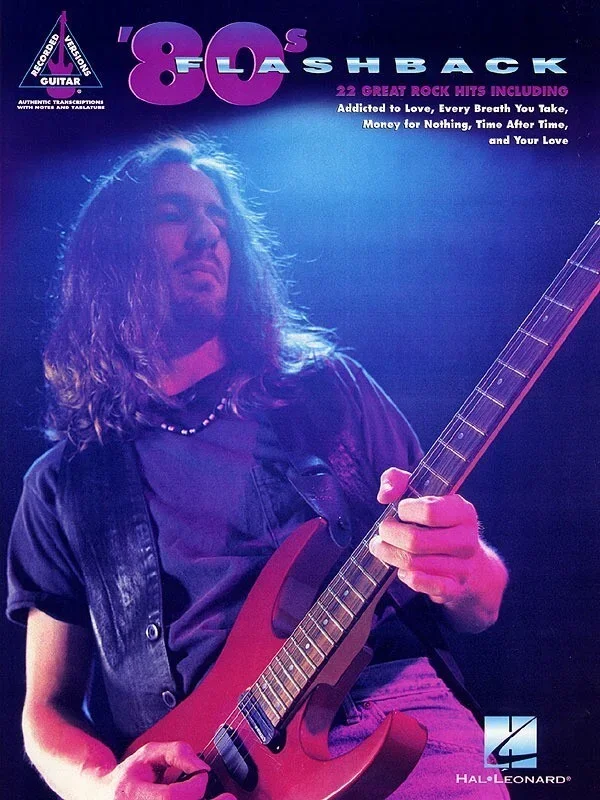 80s Flashback Rec Versions Guitar TAB (Softcover Book)