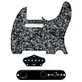 920D Custom Texas Grit Loaded Pickguard for Tele With T3W-REV-B Control Plate Black Pearl
