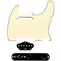 920D Custom Texas Grit Loaded Pickguard for Tele With T4W-B Control Plate Aged White