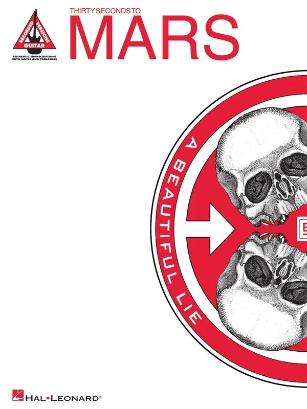 A Beautiful Lie Guitar Recorded Version Guitar (Softcover Book)