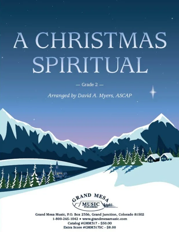 A Christmas Spiritual Concert Band 2 Score/Parts Book