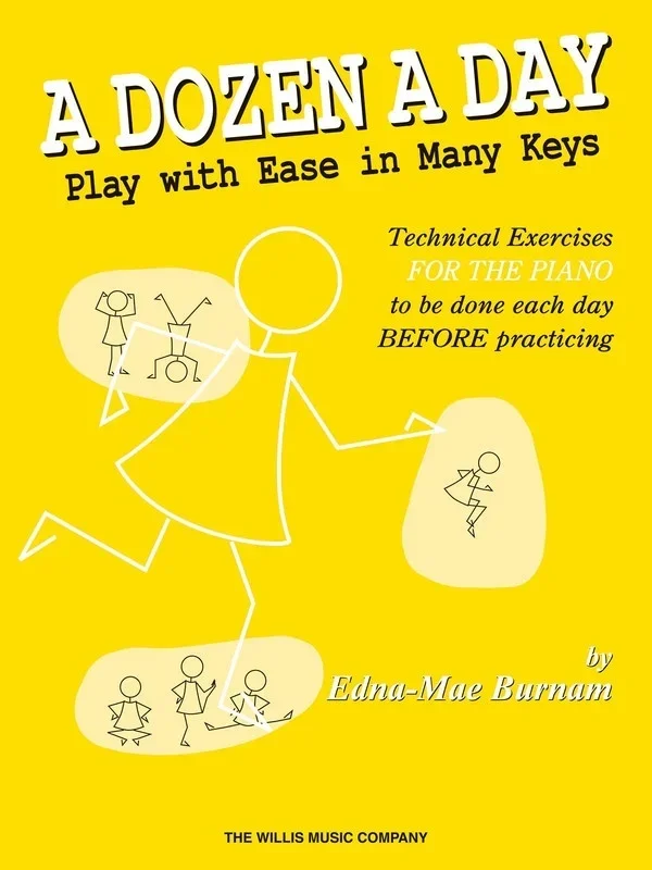 A Dozen A Day Play With Ease In Many Keys (Softcover Book)