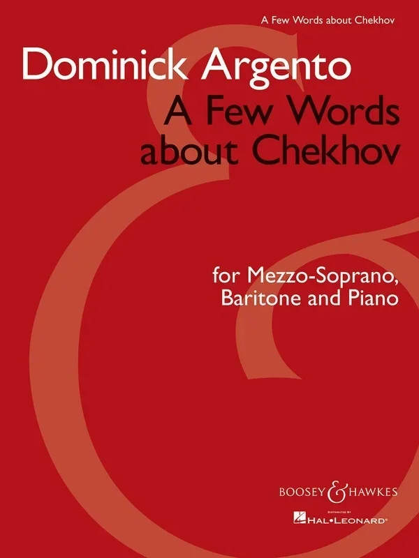 A Few Words About Chekhov Mezz Sop (Softcover Book)