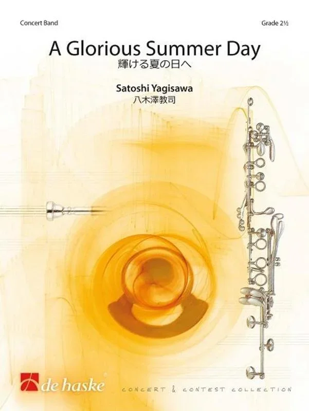 A Glorious Summer Day Concert Band 2.5 Score/Parts Book