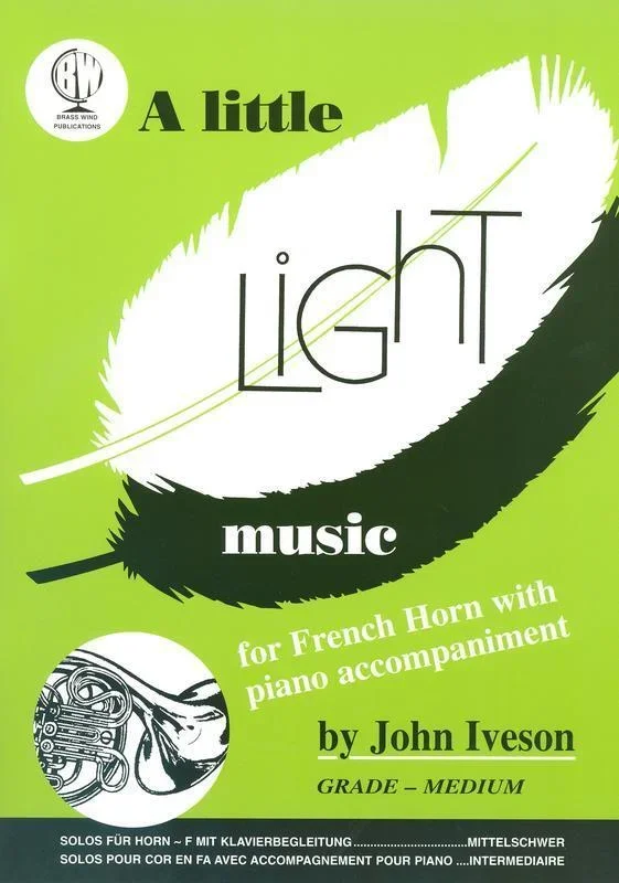 A Little Light Music For F Horn (Softcover Book)