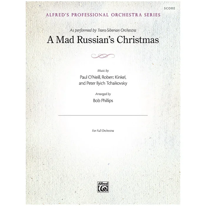 A Mad Russian’s Christmas Score & Parts