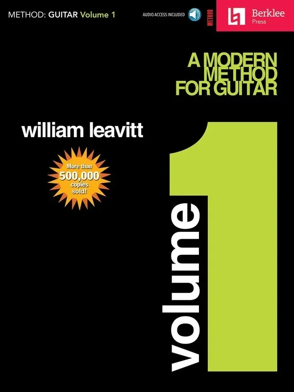 A Modern Method For Guitar Vol 1 Book/Online Audio (Softcover Book/Online Audio)