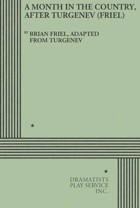 A Month In The Country After Turgenev (Friel) Book