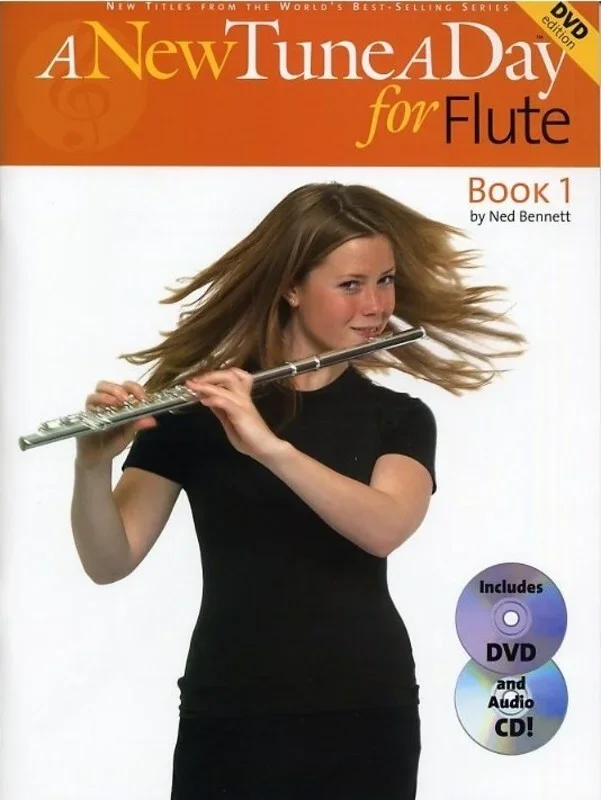 A New Tune A Day Flute Book 1 Book/CD/DVD (Softcover Book/CD/DVD) Book