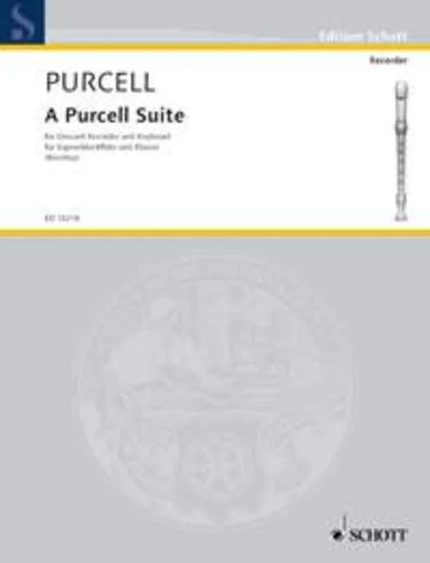 A Purcell Suite Descant Recorder/Piano (Softcover Book)