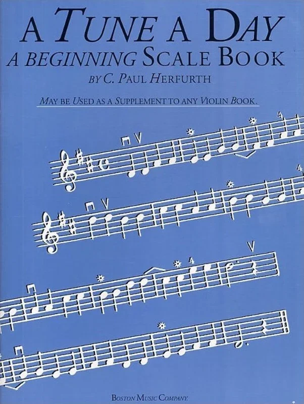 A Tune A Day Violin Beginning Scale Book (Softcover Book)