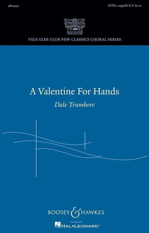 A Valentine For Hands SATB A Cappella (Octavo)
