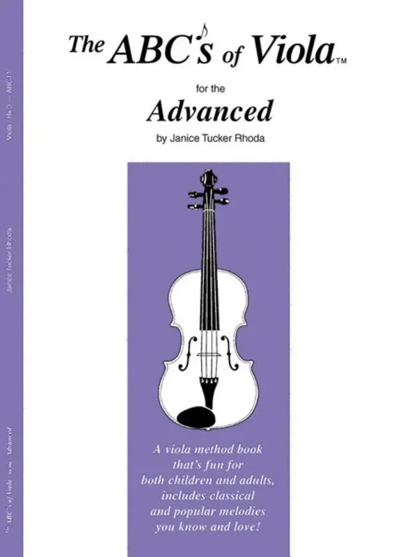 Abcs Of Viola Book 3 Advanced
