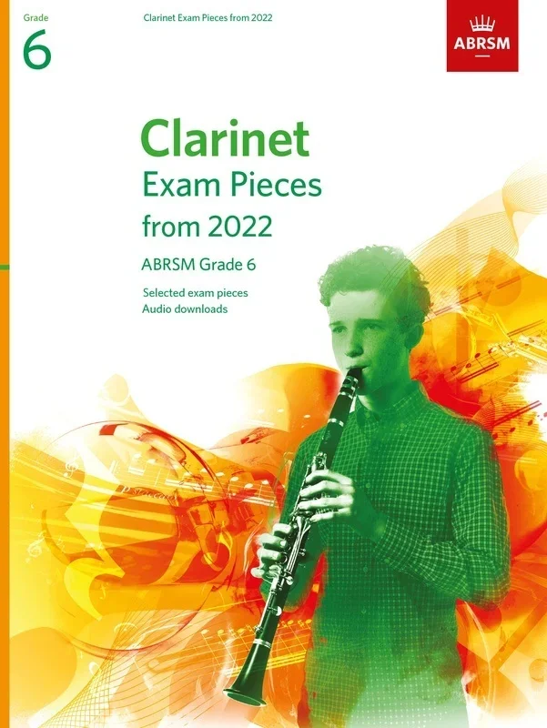 ABRSM Clarinet Exam Pieces From 2022 Grade 6 Bk/Ola Sftcvr/Online Audio (Clarinet)