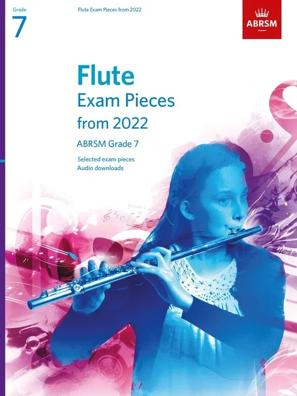 ABRSM Flute Exam Pieces From 2022 Grade 7 Bk/Ola Sftcvr/Online Audio (Flute)