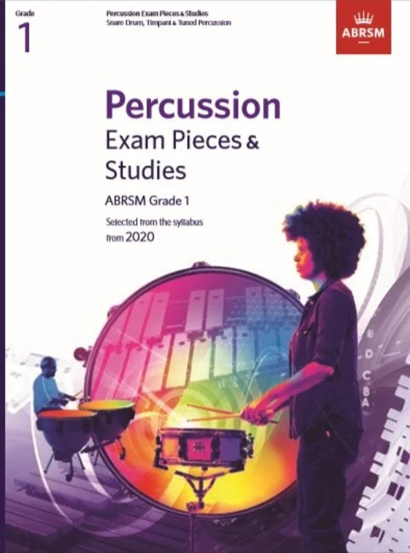 ABRSM Percussion Pieces & Studies from 2020 Gr 1