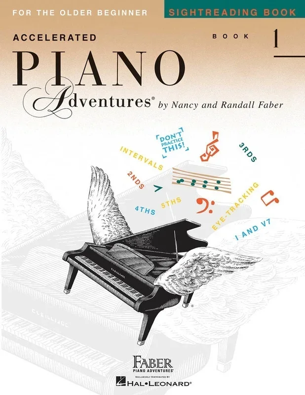 Accelerated Piano Adventures Sightreading Book 1 (Softcover Book)