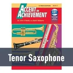 Accent on Achievement – Tenor Saxophone (Book 2)