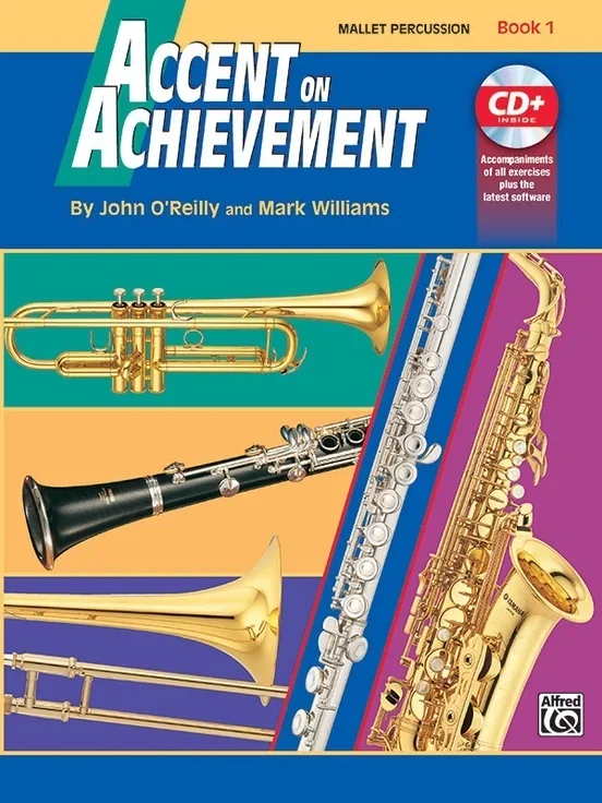 Accent On Achievement Book 1 Mallet Percussion Book/CD