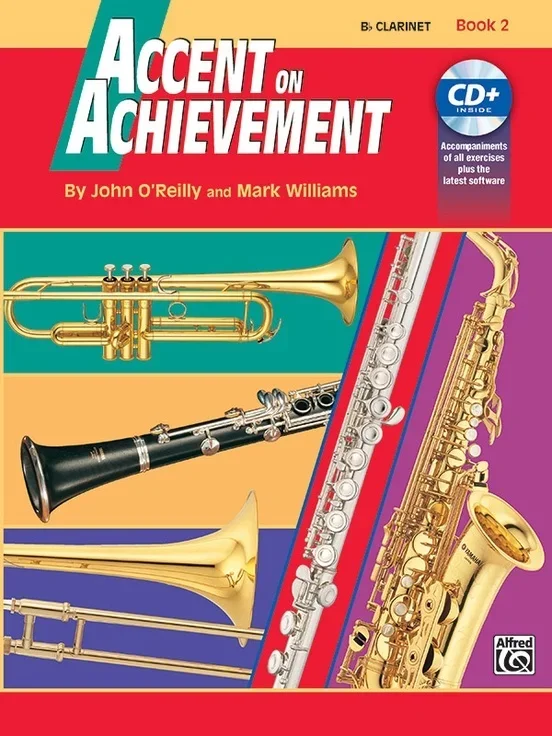 Accent On Achievement Book 2 Bb Clarinet Book/CD