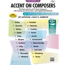 Accent on Composers, Vol. 2 (Bk/CD) – Classroom Resource